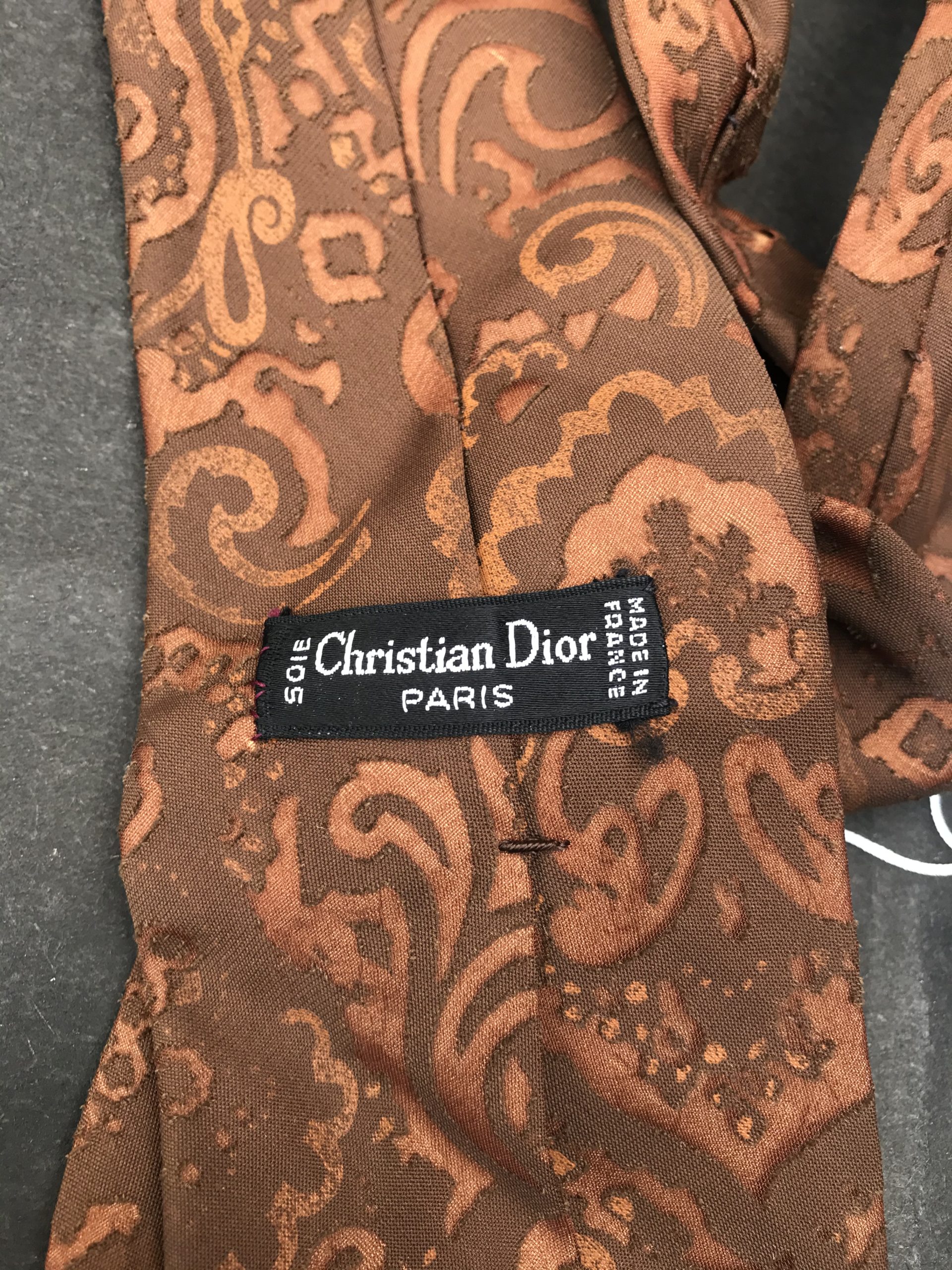 Christian Dior Tie | Bespoke Not Broke
