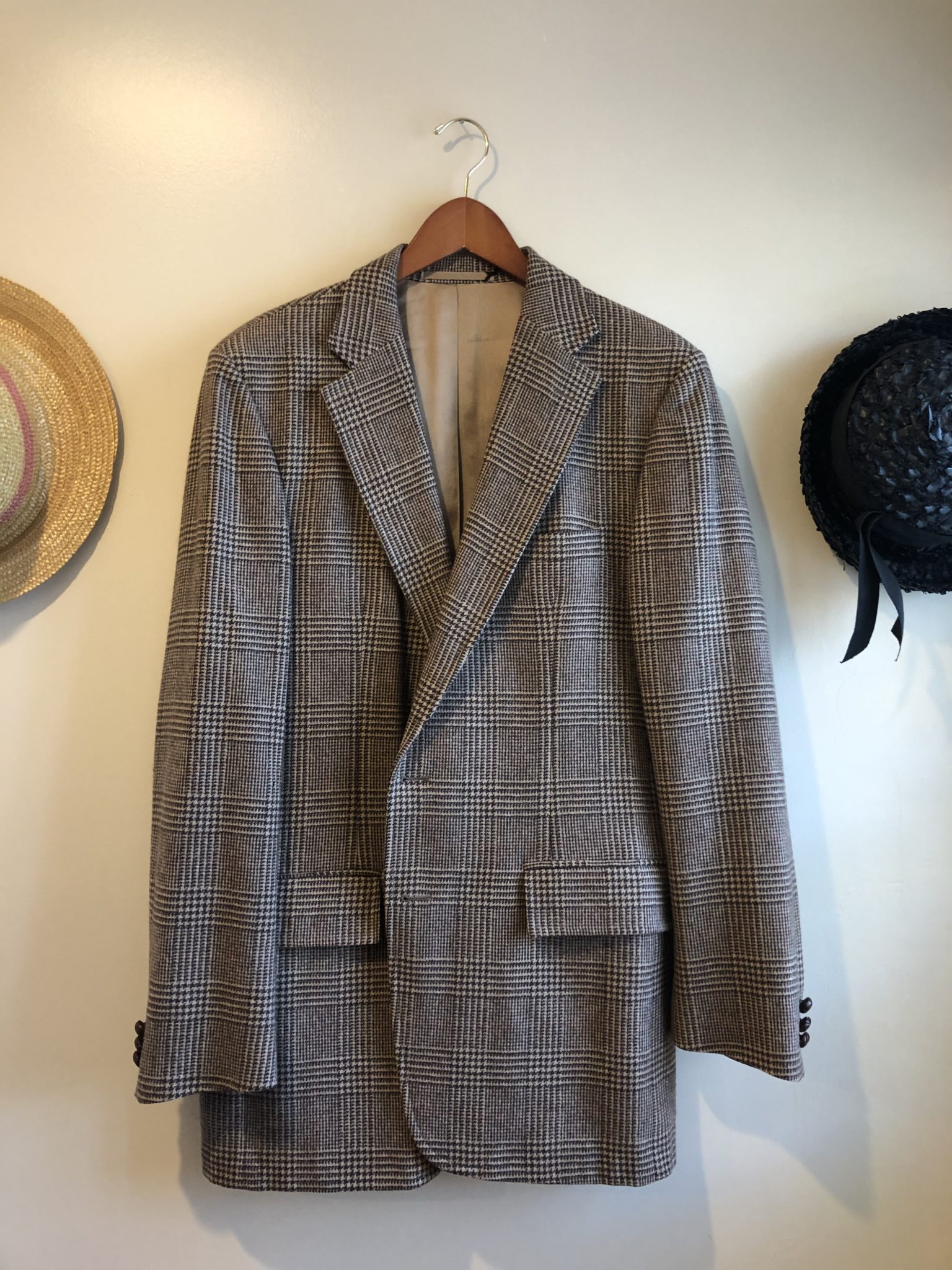 Wool Glen Plaid Sports Coat (Size 46) | Bespoke Not Broke