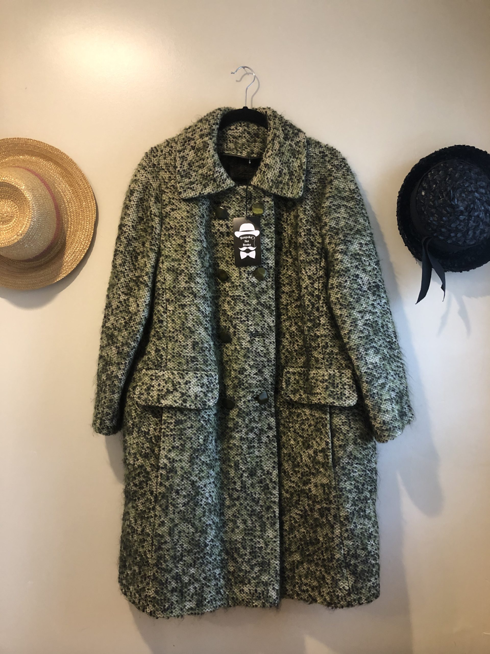 Vintage Wool Coat (Size XL) | Bespoke Not Broke